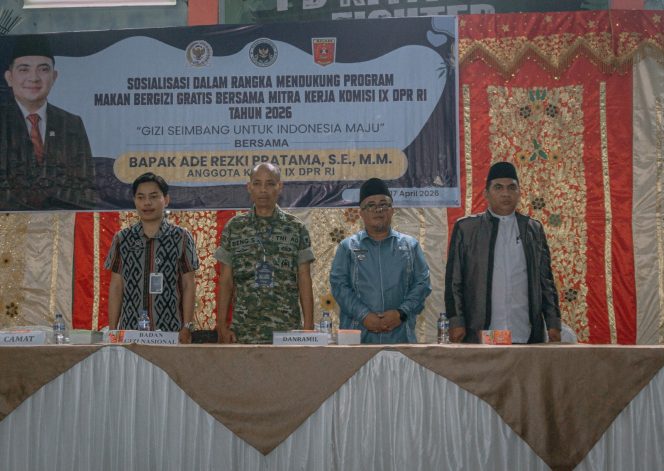 
 Sosialisasi bersama mitra kerja Badan Gizi Nasional (BGN) ini berlangsung di Kecamatan Baso, Kabupaten Agam, pada Jumat (17/4).
