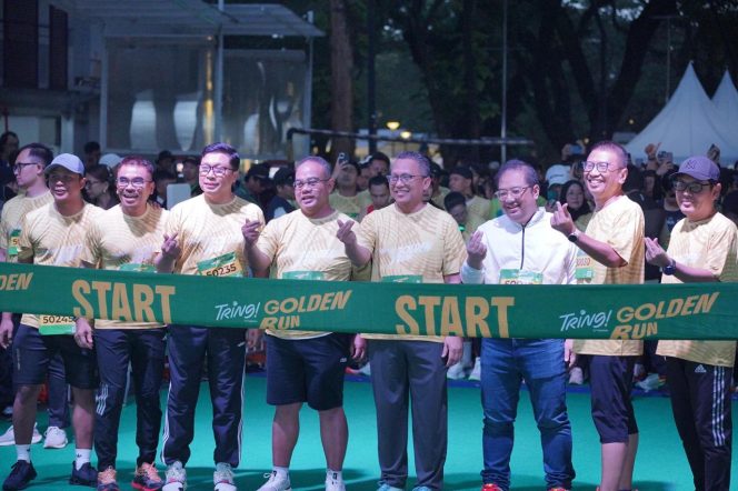 
 Golden Run 2026 yang sukses digelar PT Pegadaian di Parkir Timur Senayan, Jakarta, Minggu (26/04).